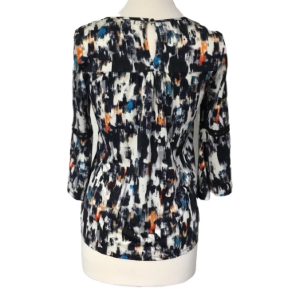 New Directions Petite Multicolor Top Size: PS - Picture 5 of 7